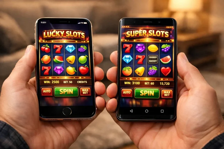 Sweepstakes casino apps on iPhone and Android devices